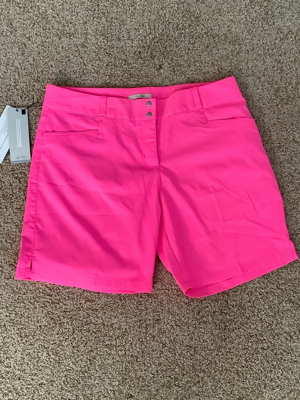 Adidas Women's Hot Pink Performance Shorts